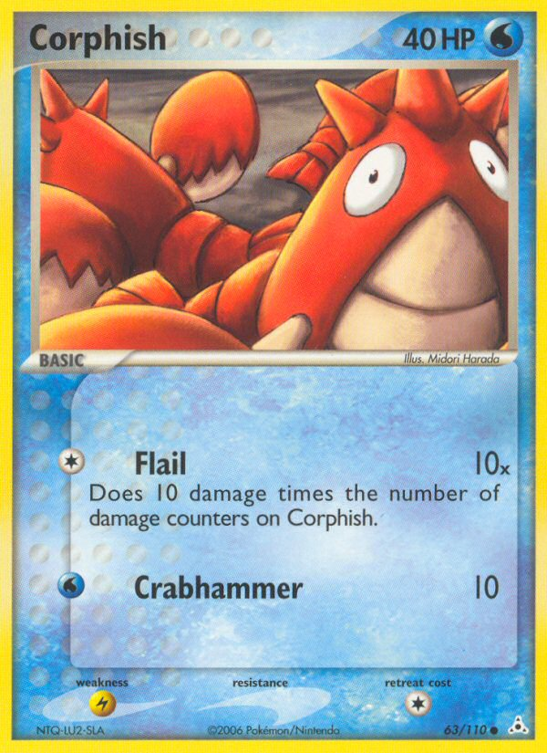 Corphish (63/110) [EX: Holon Phantoms] | Game Haven TX