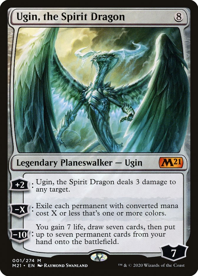 Ugin, the Spirit Dragon [Core Set 2021] | Game Haven TX