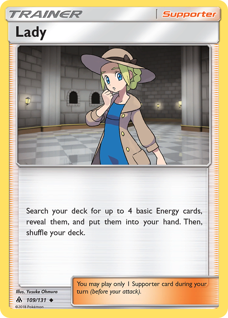 Lady (109/131) [Sun & Moon: Forbidden Light] | Game Haven TX