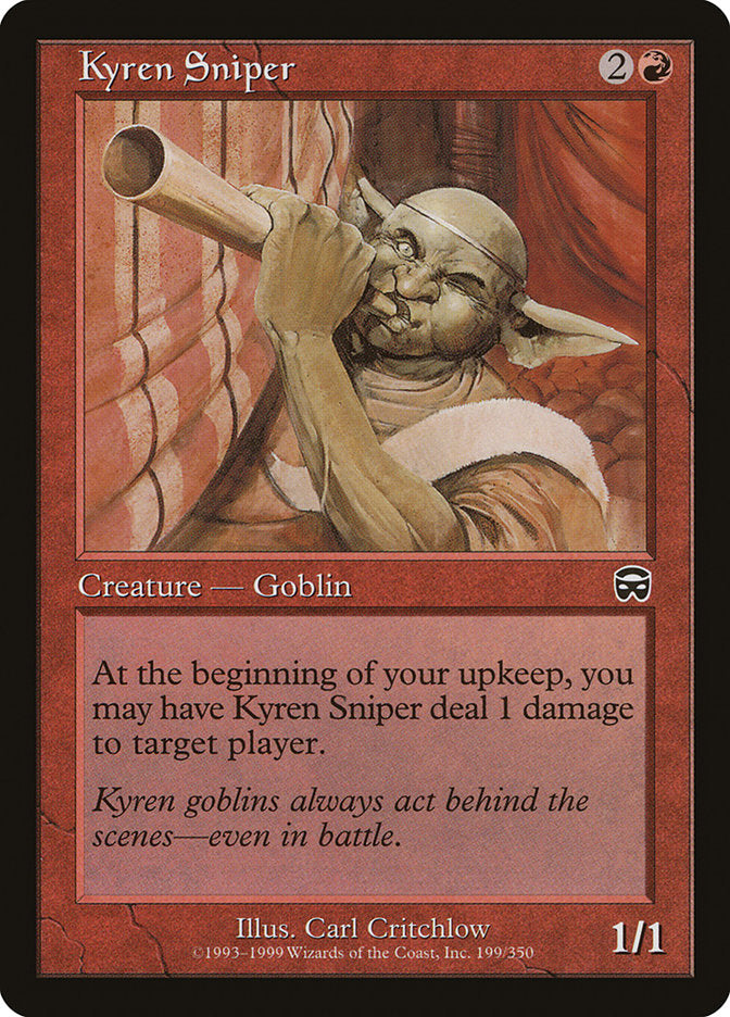 Kyren Sniper [Mercadian Masques] | Game Haven TX