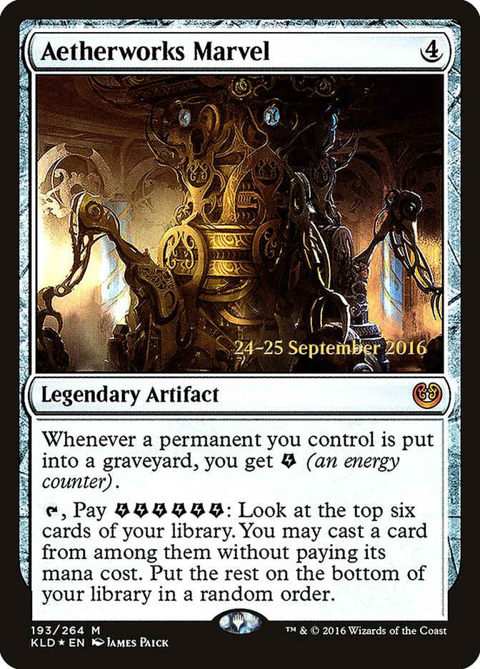 Aetherworks Marvel [Kaladesh Promos] | Game Haven TX