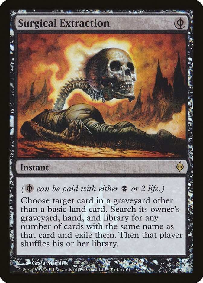 Surgical Extraction (Buy-A-Box) [New Phyrexia Promos] | Game Haven TX