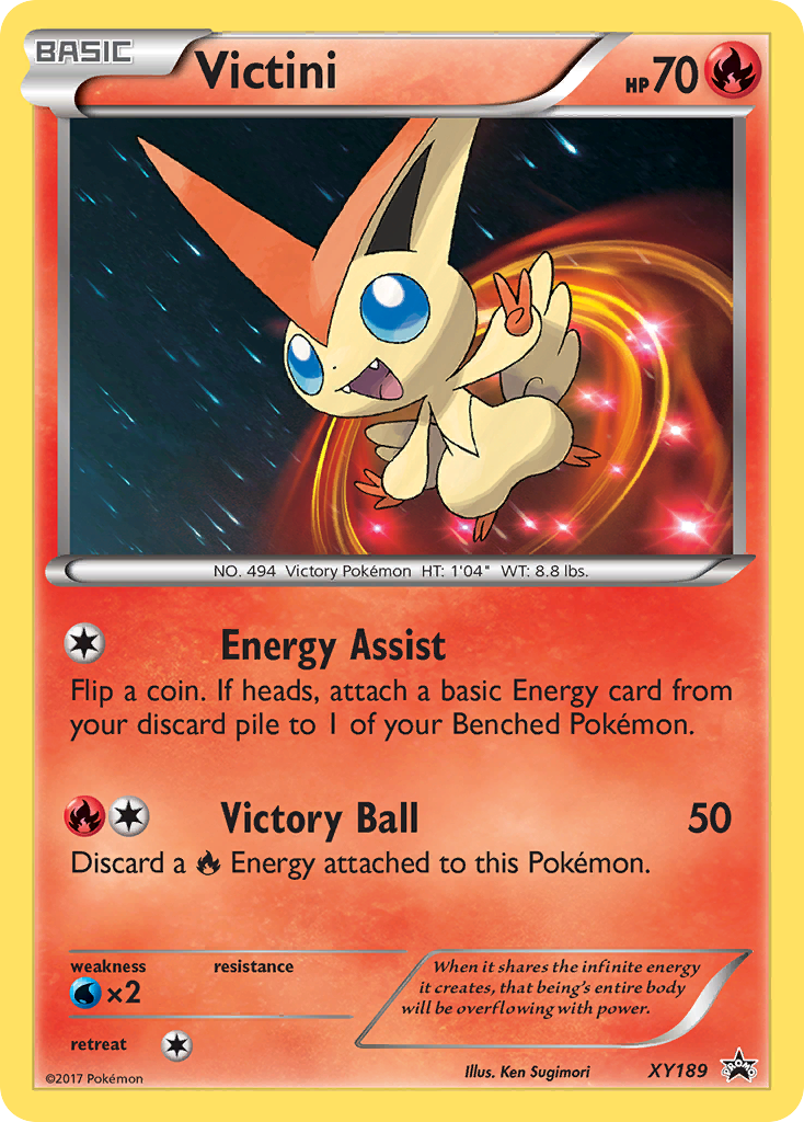 Victini (XY189) [XY: Black Star Promos] | Game Haven TX