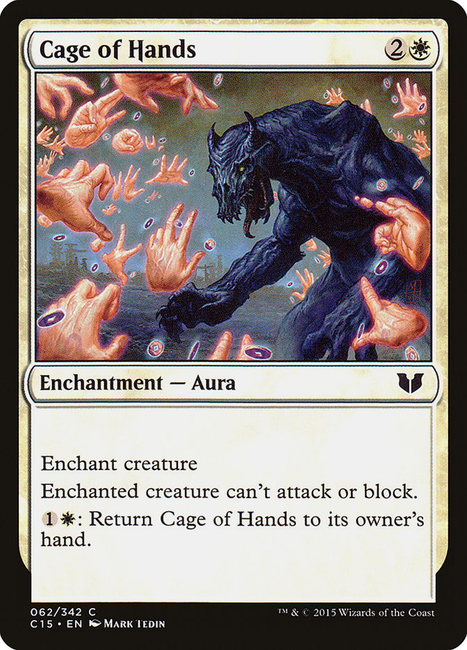 Cage of Hands [Commander 2015] | Game Haven TX