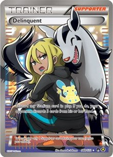 Delinquent (98b/122) (Full Art) (Alternate Art Promo) [XY: BREAKpoint] | Game Haven TX