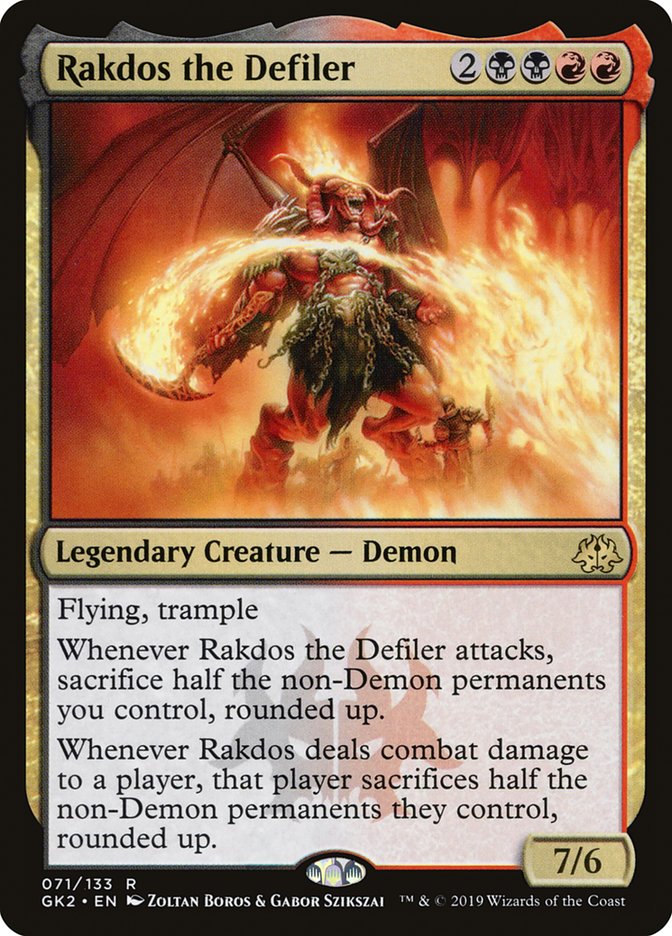 Rakdos the Defiler [RNA Guild Kit] | Game Haven TX