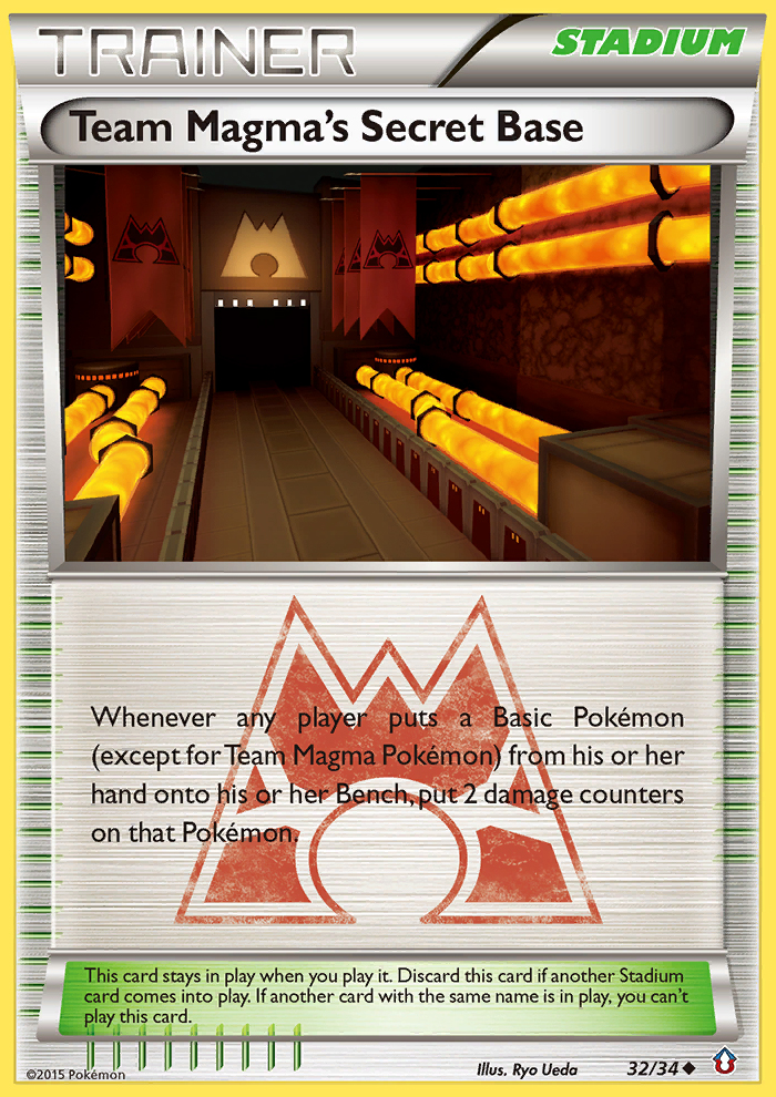 Team Magma's Secret Base (32/34) [XY: Double Crisis] | Game Haven TX