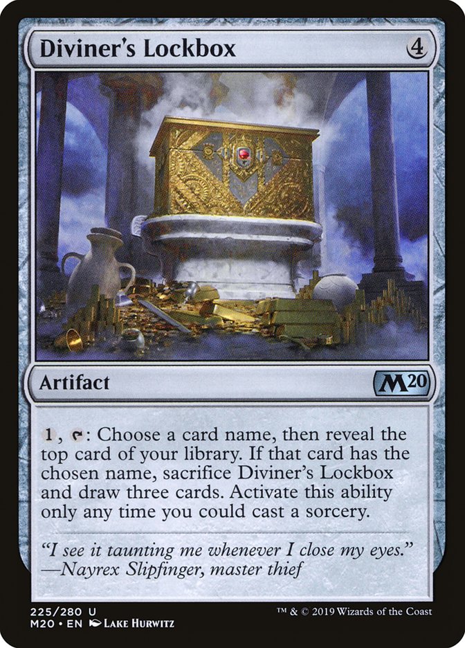 Diviner's Lockbox [Core Set 2020] | Game Haven TX