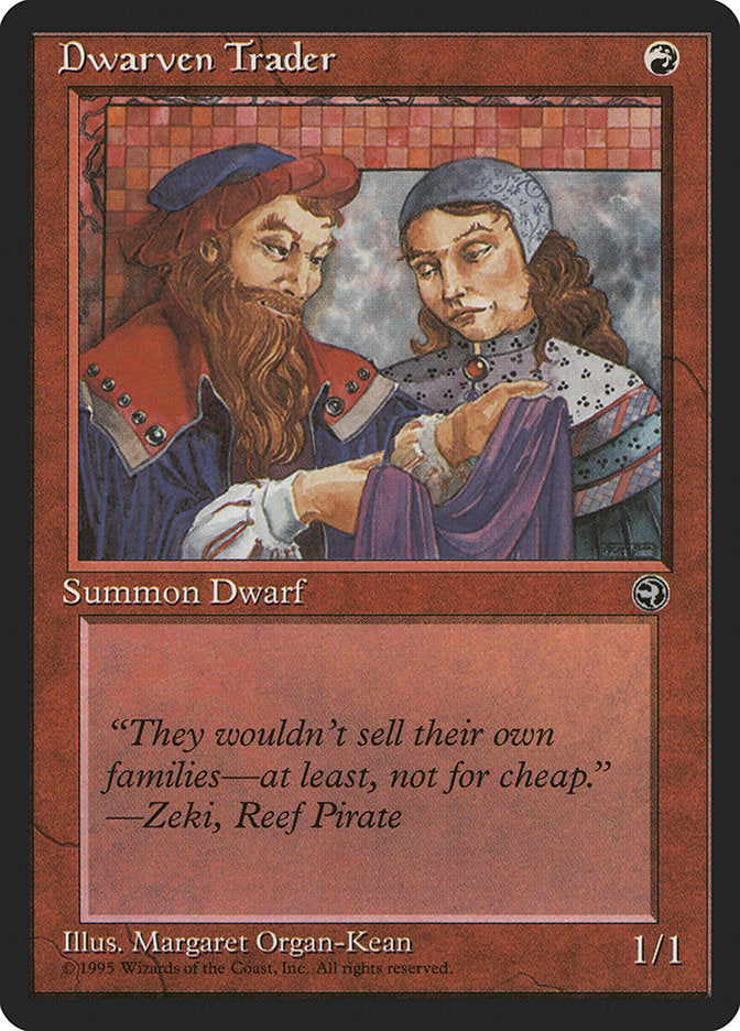 Dwarven Trader (Zeki Flavor Text) [Homelands] | Game Haven TX