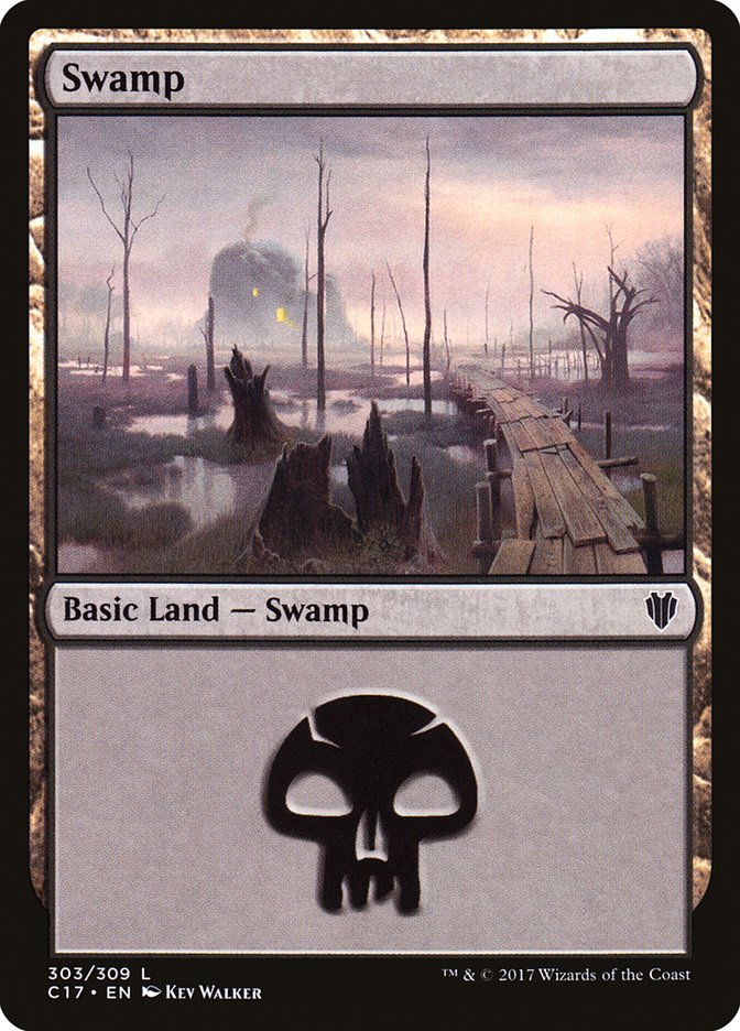 Swamp [Commander 2017] | Game Haven TX