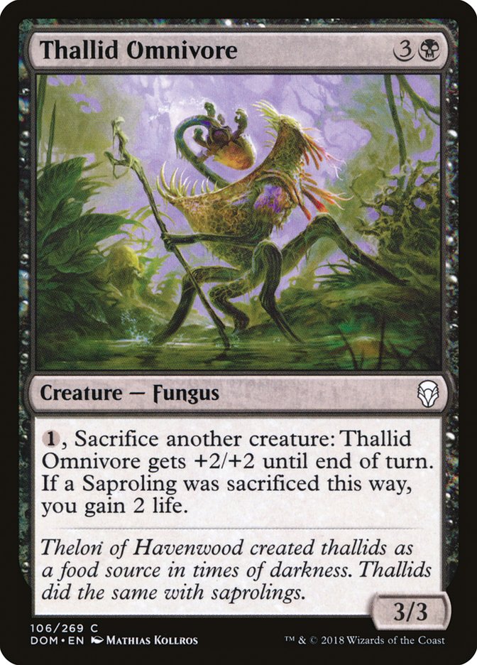 Thallid Omnivore [Dominaria] | Game Haven TX