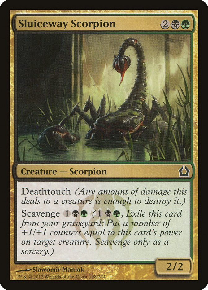 Sluiceway Scorpion [Return to Ravnica] | Game Haven TX