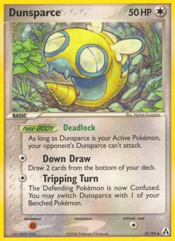 Dunsparce (31/92) [EX: Legend Maker] | Game Haven TX
