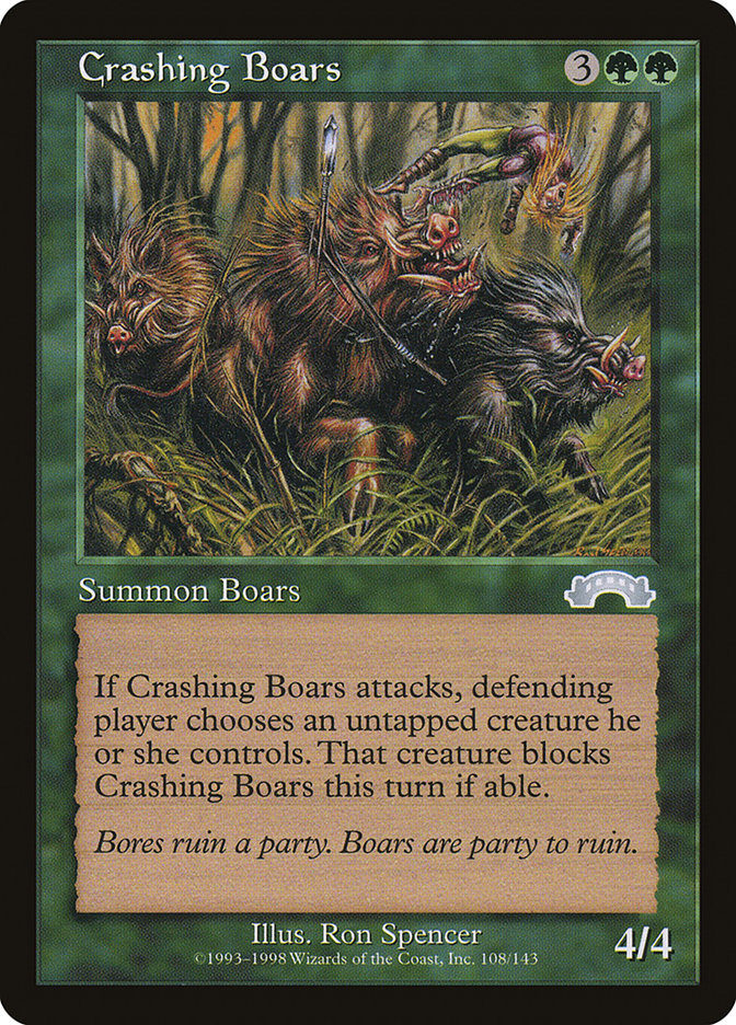 Crashing Boars [Exodus] | Game Haven TX