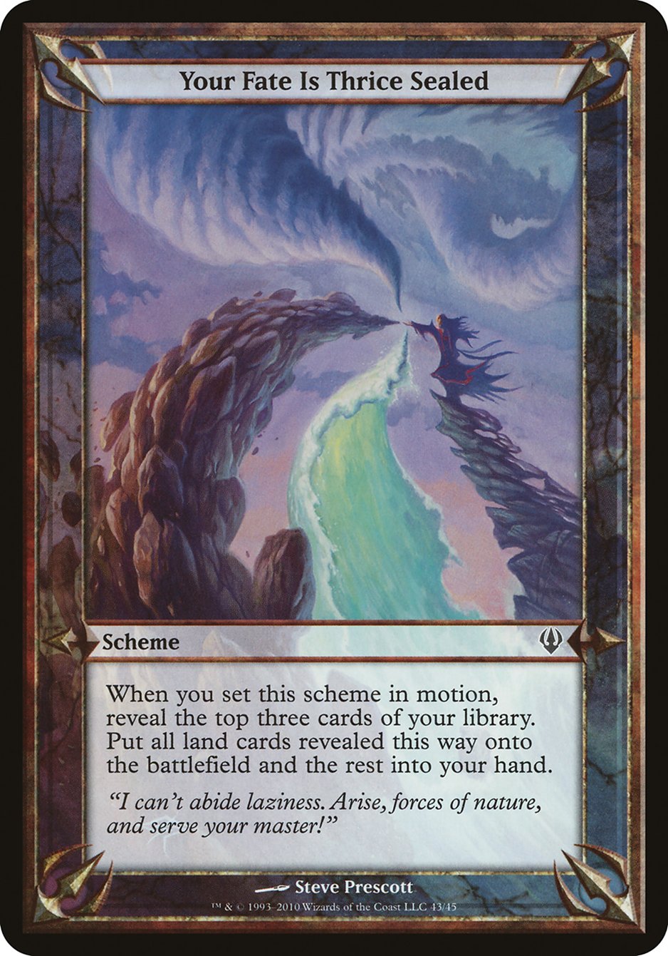 Your Fate Is Thrice Sealed [Archenemy Schemes] | Game Haven TX