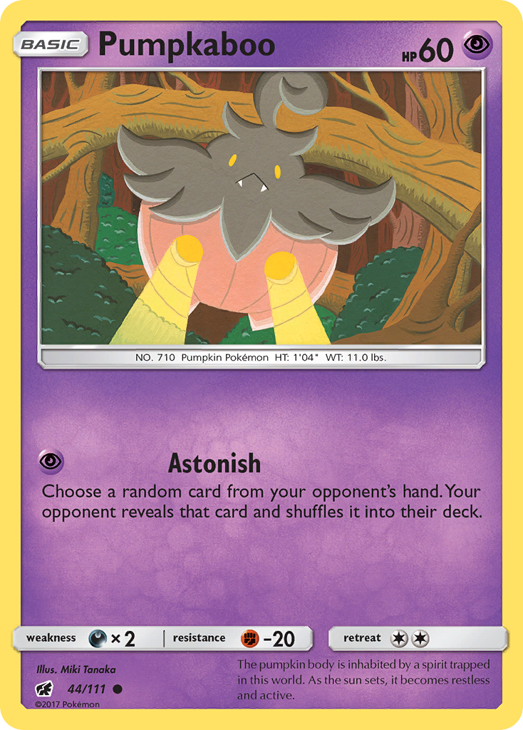 Pumpkaboo (44/111) [Sun & Moon: Crimson Invasion] | Game Haven TX