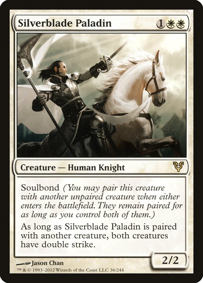Silverblade Paladin [Avacyn Restored] | Game Haven TX