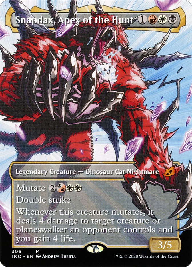 Snapdax, Apex of the Hunt (Showcase) [Ikoria: Lair of Behemoths] | Game Haven TX