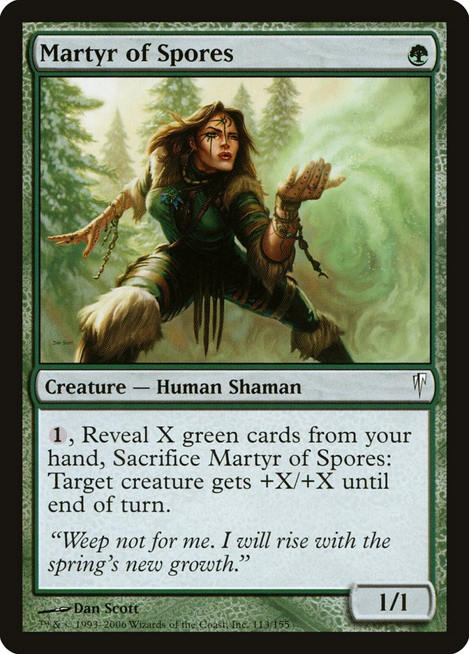 Martyr of Spores [Coldsnap] | Game Haven TX