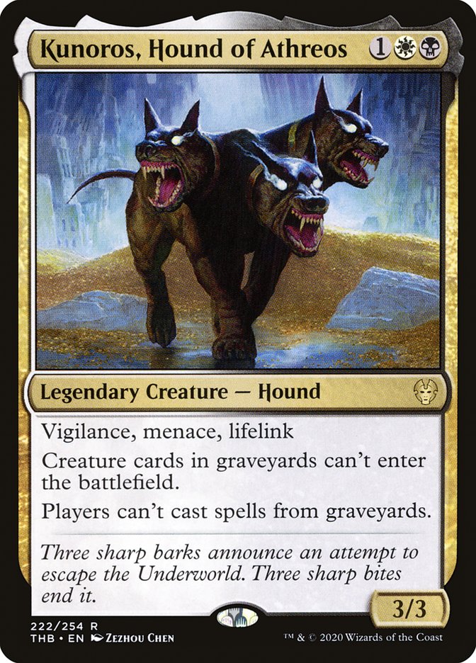 Kunoros, Hound of Athreos [Theros Beyond Death] | Game Haven TX