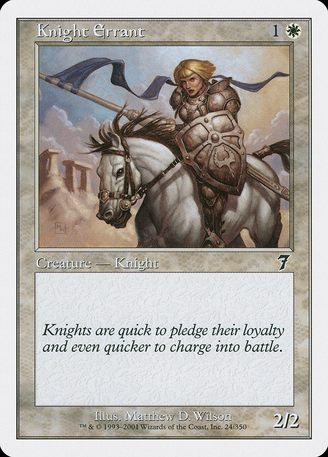 Knight Errant [Seventh Edition] | Game Haven TX