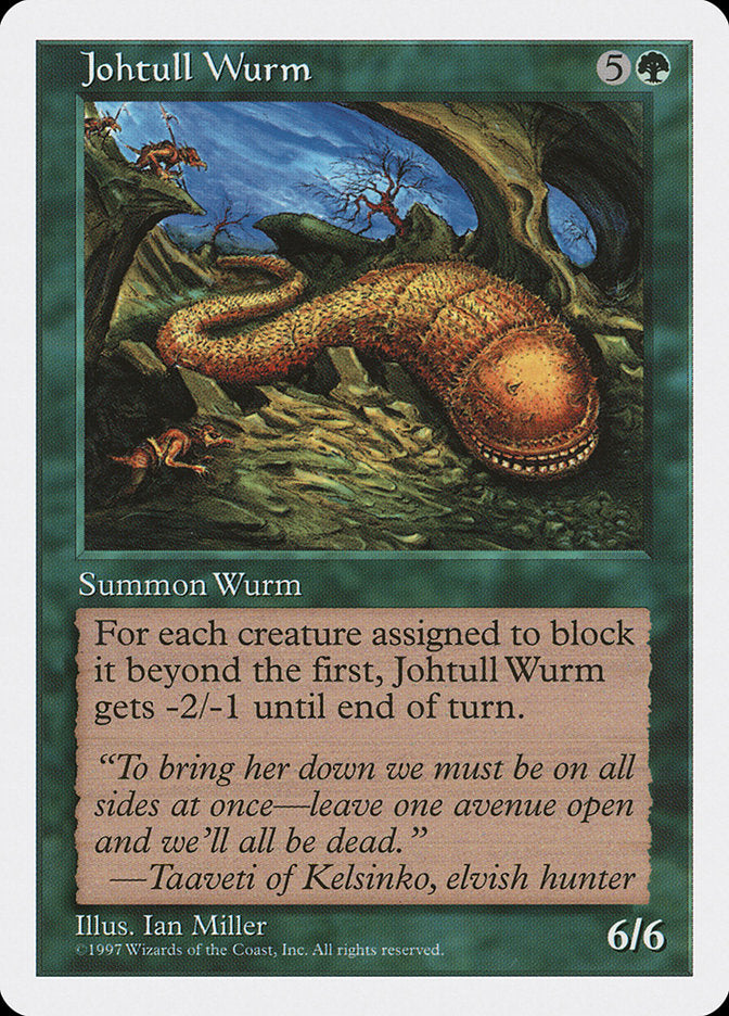 Johtull Wurm [Fifth Edition] | Game Haven TX