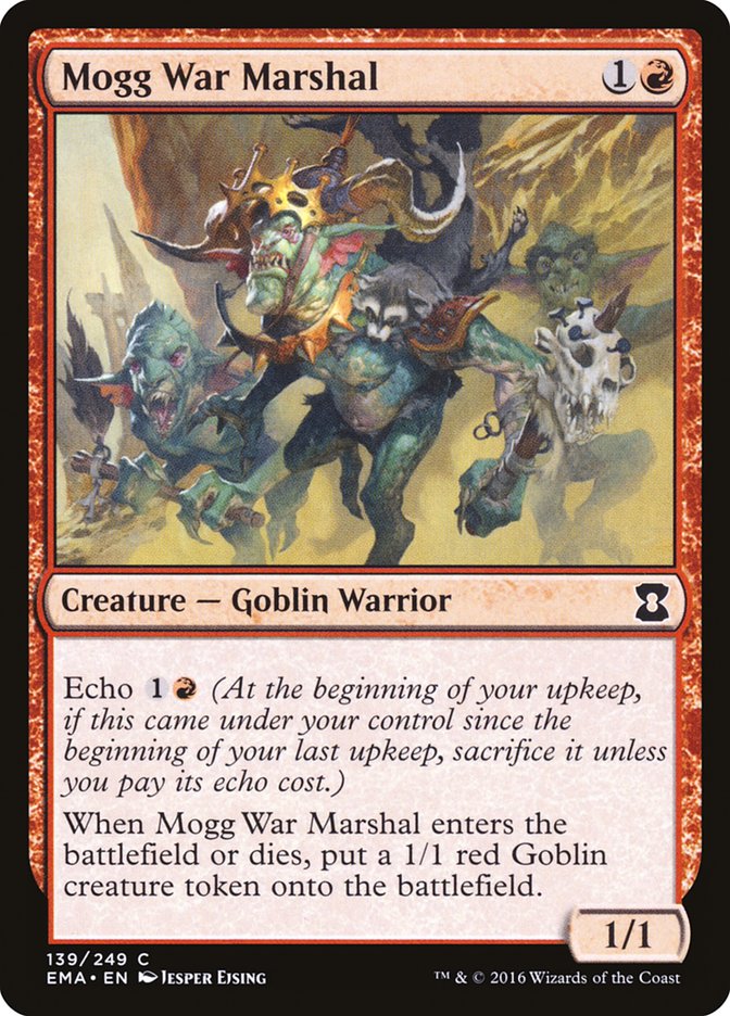 Mogg War Marshal [Eternal Masters] | Game Haven TX