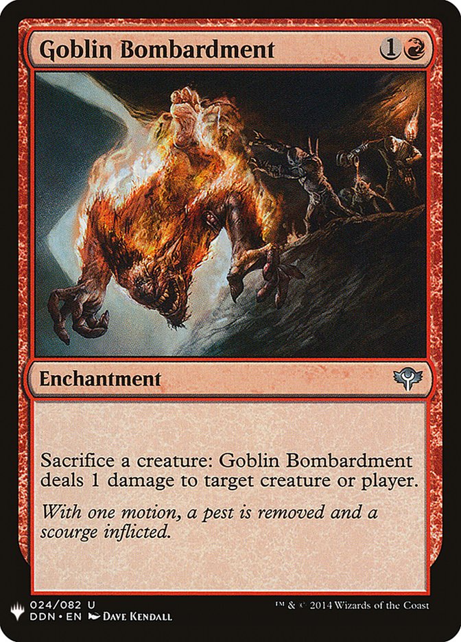 Goblin Bombardment [Mystery Booster] | Game Haven TX