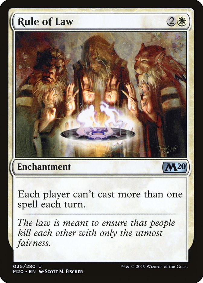 Rule of Law [Core Set 2020] | Game Haven TX