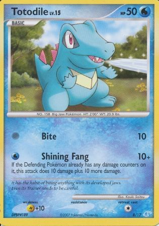 Totodile (8/12) [Diamond & Pearl: Trainer Kit - Manaphy] | Game Haven TX