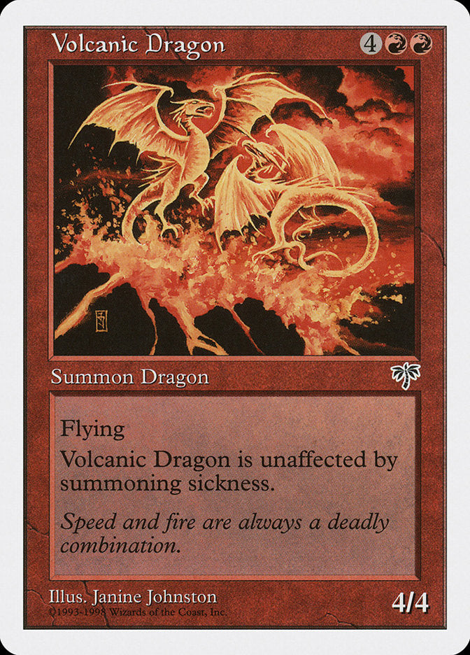 Volcanic Dragon [Anthologies] | Game Haven TX