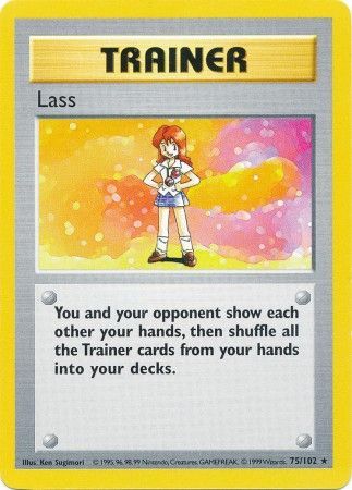 Lass (75/102) [Base Set Shadowless Unlimited] | Game Haven TX