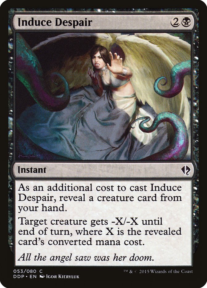 Induce Despair [Duel Decks: Zendikar vs. Eldrazi] | Game Haven TX