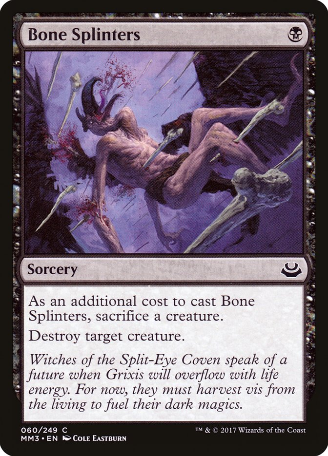 Bone Splinters [Modern Masters 2017] | Game Haven TX