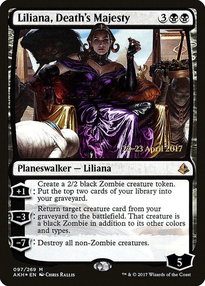 Liliana, Death's Majesty [Amonkhet Promos] | Game Haven TX