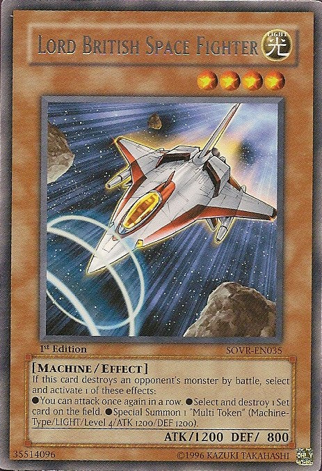 Lord British Space Fighter [SOVR-EN035] Rare | Game Haven TX