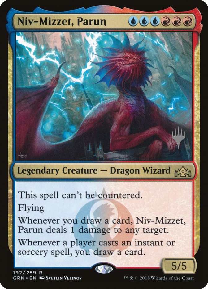 Niv-Mizzet, Parun [Guilds of Ravnica Promos] | Game Haven TX