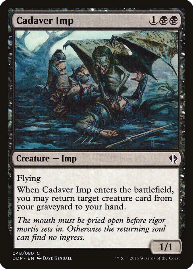 Cadaver Imp [Duel Decks: Zendikar vs. Eldrazi] | Game Haven TX
