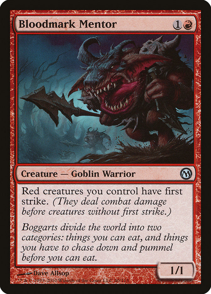 Bloodmark Mentor [Duels of the Planeswalkers] | Game Haven TX