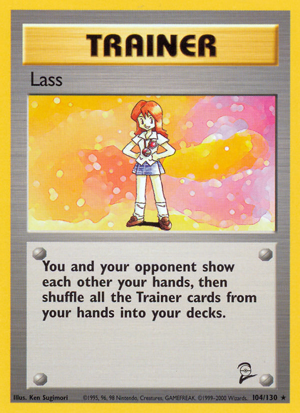 Lass (104/130) [Base Set 2] | Game Haven TX