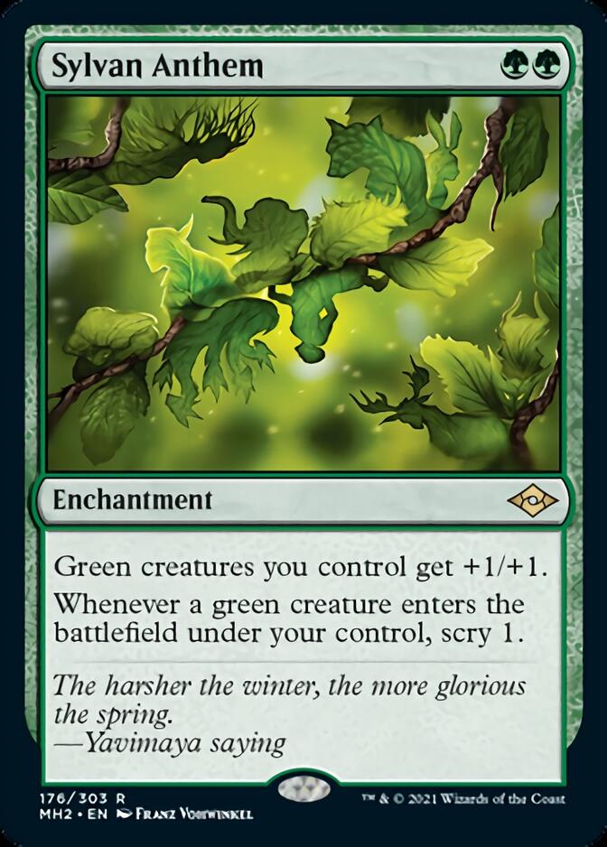 Sylvan Anthem [Modern Horizons 2] | Game Haven TX