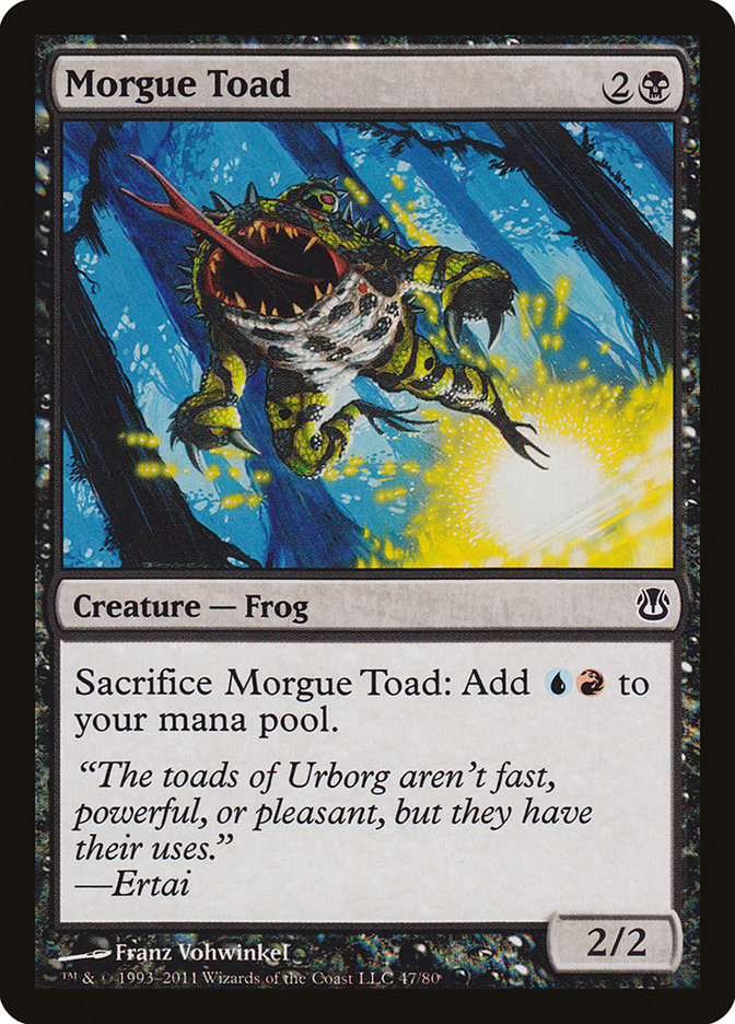 Morgue Toad [Duel Decks: Ajani vs. Nicol Bolas] | Game Haven TX