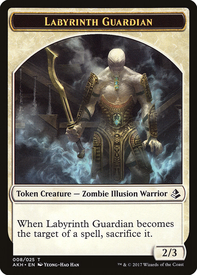 Labyrinth Guardian Token [Amonkhet Tokens] | Game Haven TX