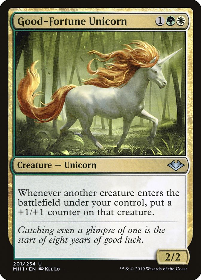 Good-Fortune Unicorn [Modern Horizons] | Game Haven TX