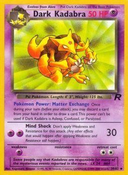 Dark Kadabra (39/82) [Team Rocket Unlimited] | Game Haven TX