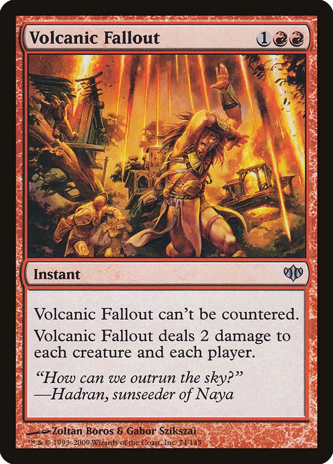 Volcanic Fallout [Conflux] | Game Haven TX