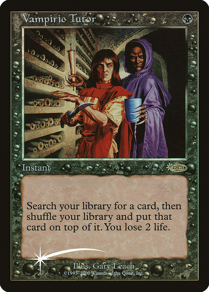 Vampiric Tutor [Judge Gift Cards 2000] | Game Haven TX
