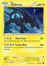 Zekrom (39/116) (Cosmos Holo) [Black & White: Plasma Freeze] | Game Haven TX