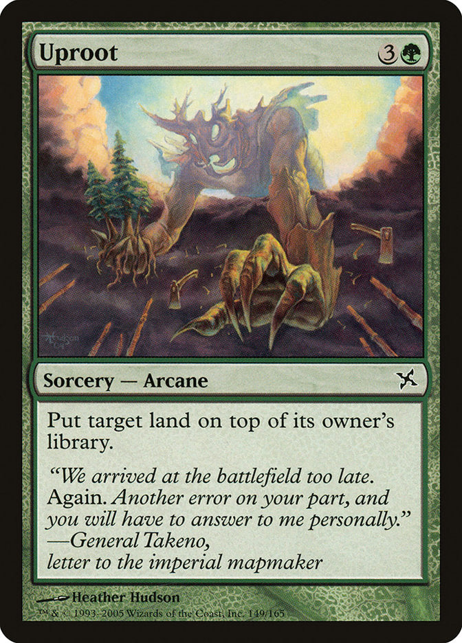 Uproot [Betrayers of Kamigawa] | Game Haven TX