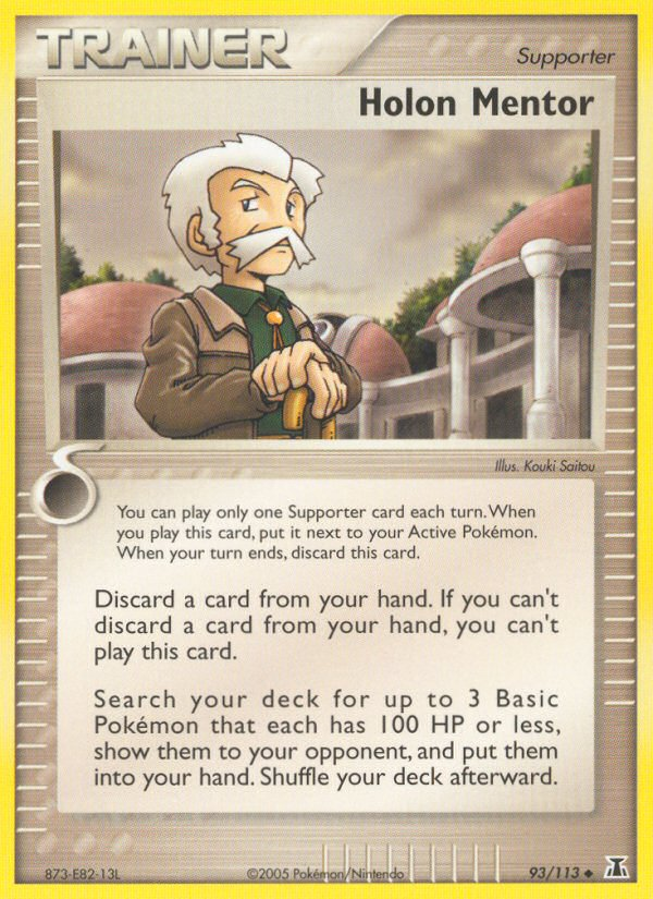 Holon Mentor (93/113) [EX: Delta Species] | Game Haven TX